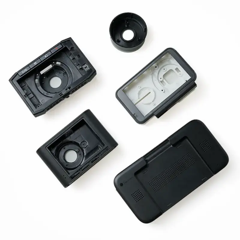 Hátsó szerelésű alkatrészdoboz öntvény