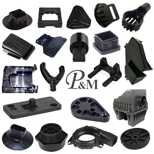 Fekete Pvc fröccsöntés