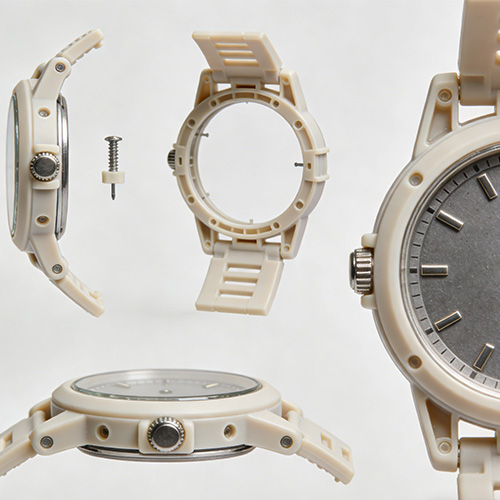 Egyedi alkatrészek karóra fröccsöntés