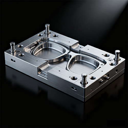 Fröccsöntő forma szemüvegkeretekhez