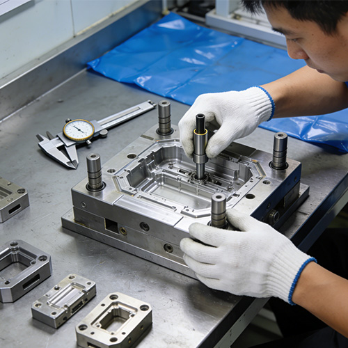 Orvosi burkolat alkatrészek műanyag fröccsöntés