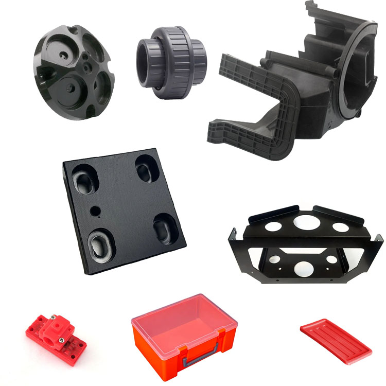 Műanyag kiságy részek öntése