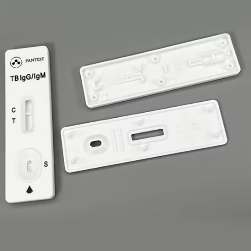 Műanyag diagnosztikai tesztkészlet csomagoló öntvény