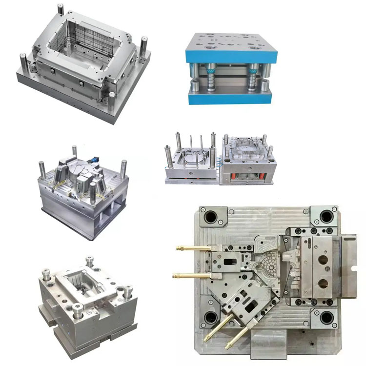 Egymásra rakható műanyag tárolóeszköz-alkatrészek rekesztárolók formázása